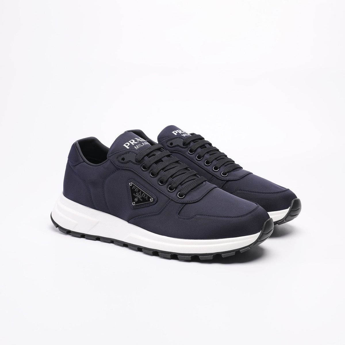 Prada Men's Triangle Badge Sneakers