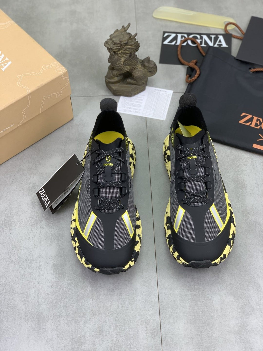 Zegna Norda 001 Trail Running Shoes
